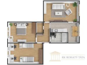 Prodej bytu 3+1, Ústí nad Labem - Severní Terasa, Jizerská, 84 m2