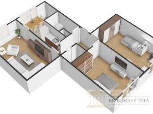 Prodej bytu 3+1, Ústí nad Labem - Severní Terasa, Jizerská, 84 m2