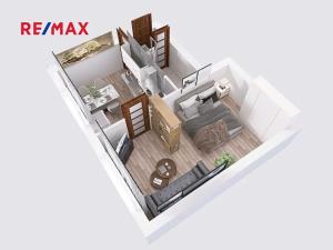Pronájem bytu 1+1, Jindřichův Hradec, sídliště U Nádraží, 36 m2