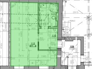 Pronájem bytu 1+kk, Brno - Líšeň, Trnkova, 31 m2