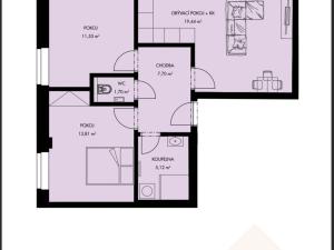 Pronájem bytu 3+kk, Třešť, Wolkerova, 59 m2