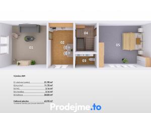 Prodej rodinného domu, Znojmo, Mahenova, 125 m2