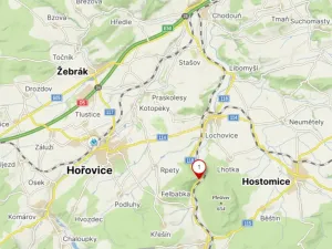 Pronájem bytu 1+1, Lochovice - Obora, 40 m2