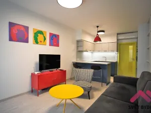 Pronájem bytu 1+kk, Praha - Karlín, Sokolovská, 31 m2