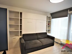 Pronájem bytu 1+kk, Praha - Karlín, Sokolovská, 31 m2