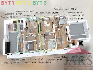 Prodej bytu 3+kk, Dlouhá Ves, 70 m2