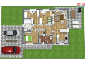 Pronájem rodinného domu, Loket, Nad Hájovnou, 97 m2