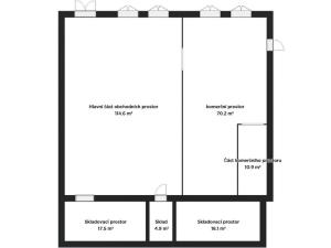 Pronájem obchodního prostoru, Brno - Husovice, Dukelská třída, 240 m2