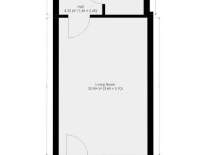 Pronájem bytu 1+kk, Praha - Háje, Výstavní, 32 m2