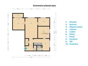 Prodej bytu 4+1, České Budějovice - České Budějovice 2, Otavská, 79 m2