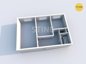 Pronájem bytu 2+1, Třinec, Polní, 52 m2