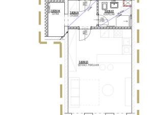 Prodej bytu 1+kk, Jablonec nad Nisou - Kokonín, Krkonošská, 39 m2