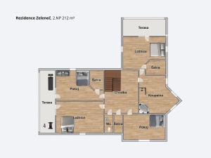Prodej vily, Zeleneč, Štefánikova, 540 m2