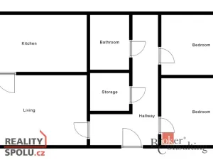 Prodej bytu 3+1, Praha - Michle, Bítovská, 70 m2