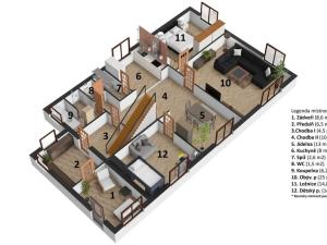 Prodej rodinného domu, Vodochody, 225 m2