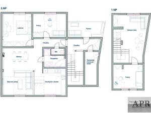 Pronájem rodinného domu, Uherský Brod, 128 m2