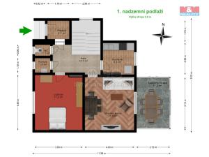 Prodej rodinného domu, Kladno - Dubí, Průmyslová, 180 m2