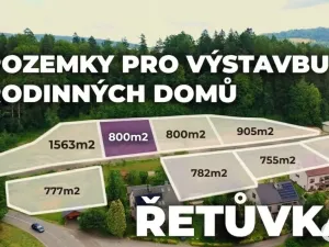 Prodej pozemku pro bydlení, Řetůvka, 800 m2