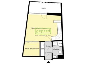 Prodej bytu 1+kk, Brno - Slatina, Lučiny, 32 m2
