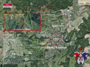 Prodej pozemku pro bydlení, Český Krumlov - Vyšný, 843 m2