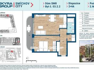 Prodej bytu 2+kk, Praha, Šiklové, 55 m2