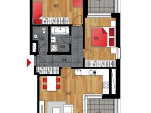 Pronájem bytu 3+kk, Praha - Jinonice, Kačírkova, 92 m2