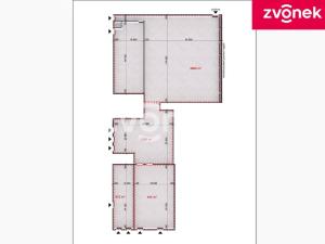 Pronájem výrobních prostor, Holešov, 2800 m2