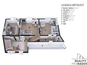 Prodej rodinného domu, Vyškov - Hamiltony, Slovanská, 140 m2