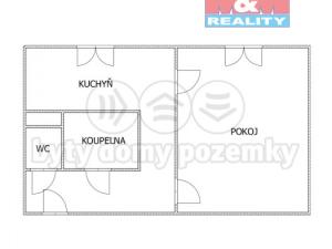 Pronájem bytu 1+1, Pňovice, 38 m2