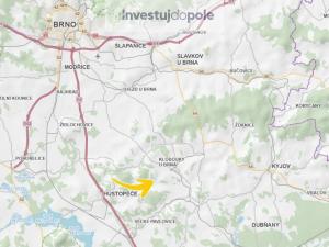 Prodej louky, Klobouky u Brna, 3740 m2
