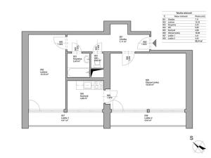Prodej bytu 2+1, Praha - Michle, Batelovská, 46 m2