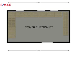 Pronájem skladu, Napajedla, 41 m2