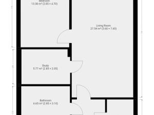Pronájem bytu 2+kk, Praha - Kyje, Za černým mostem, 66 m2