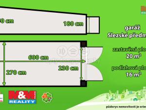Prodej garáže, Hradec Králové - Slezské Předměstí, 16 m2