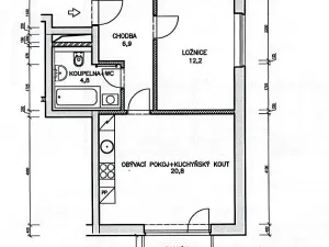 Prodej bytu 2+kk, Hostivice, Pšeničná, 48 m2