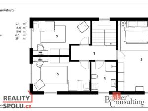 Prodej rodinného domu, Jílové u Prahy, 161 m2