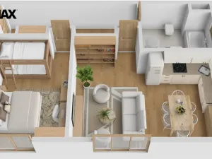 Prodej bytu 2+kk, Deštné v Orlických horách, 59 m2