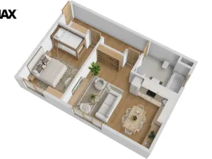 Prodej bytu 2+kk, Deštné v Orlických horách, 59 m2