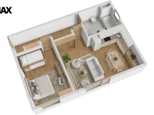 Prodej bytu 2+kk, Deštné v Orlických horách, 59 m2