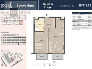 Prodej bytu 2+kk, Praha, 53 m2