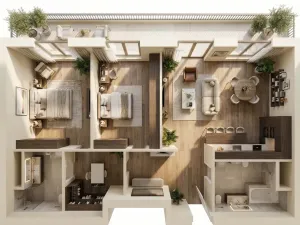 Prodej bytu 3+kk, Hůry, Pod Strání, 97 m2