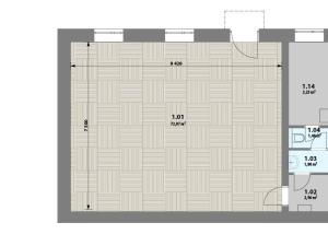 Pronájem obchodního prostoru, Pardubice, Bratranců Veverkových, 77 m2