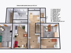 Prodej zemědělské usedlosti, Dřevěnice, 147 m2