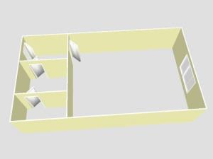 Pronájem bytu 1+kk, Kopřivnice, Pod Morávií, 34 m2