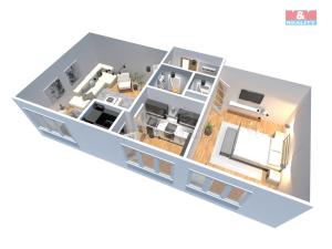 Prodej bytu 2+1, Kolín - Kolín II, Na Magistrále, 55 m2