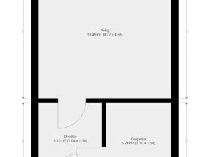 Pronájem bytu 1+kk, Brno, Bratislavská, 25 m2