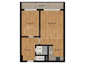 Prodej bytu 2+kk, Kladno - Kročehlavy, Mostecká, 41 m2