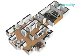 Prodej rodinného domu, Broumy, Školní, 247 m2