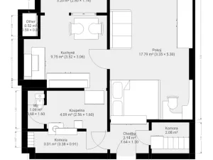 Pronájem bytu 1+1, Brno, Horácké náměstí, 45 m2