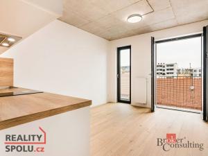 Pronájem bytu 1+kk, Brno, Bratislavská, 26 m2